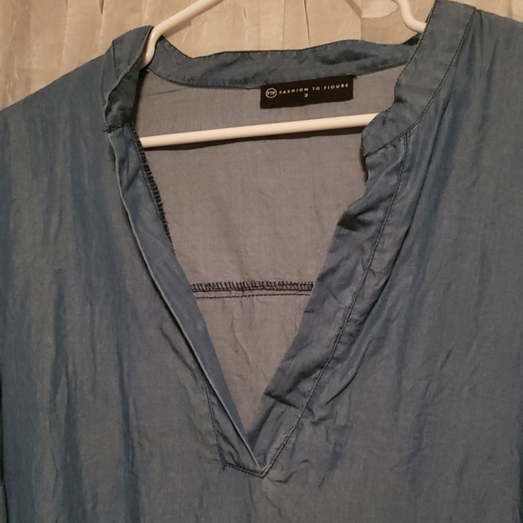 F2F chambray tunic - Picture 2 of 3